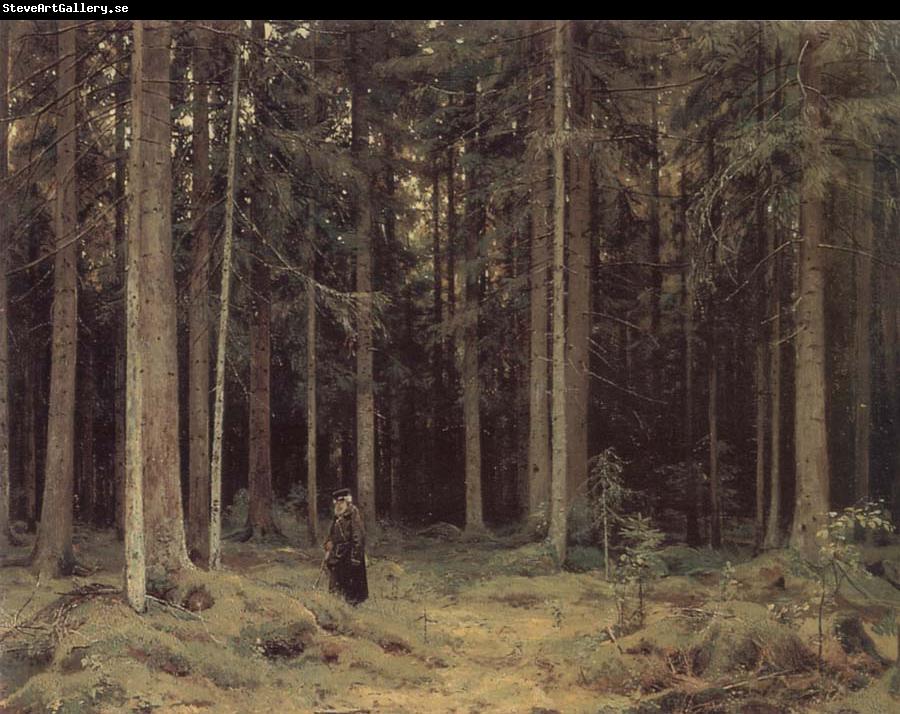 Ivan Shishkin Countess Mordinovas-Forest Peterhof